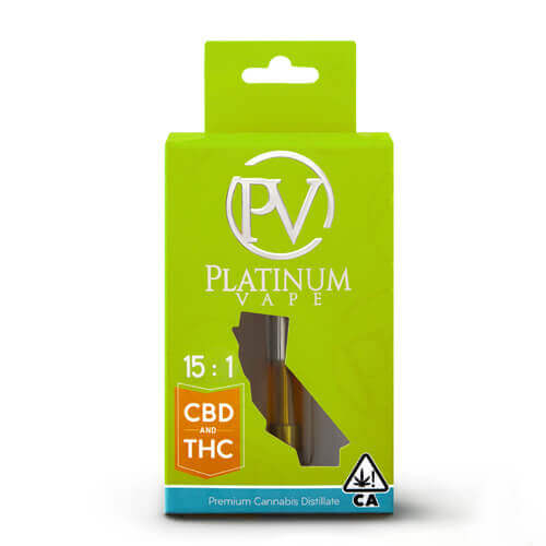 Platinum Vape cartridge