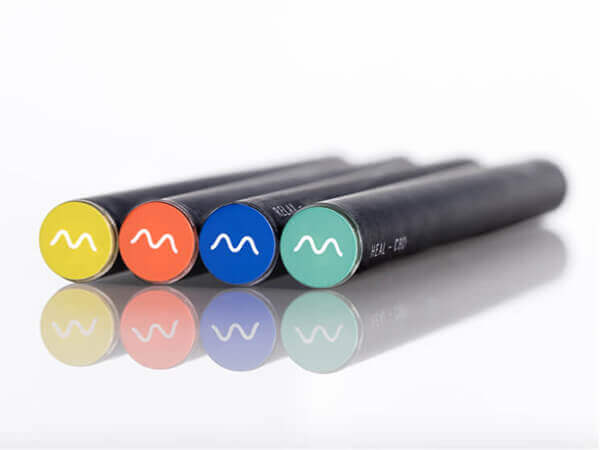 rythm vape pen with 4 colors