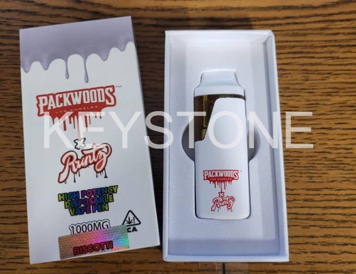 Packwoods x runtz disposable vape